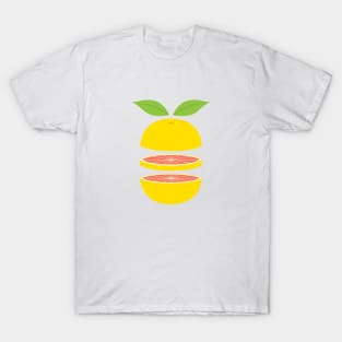 Grapefruits whole and sliced T-Shirt